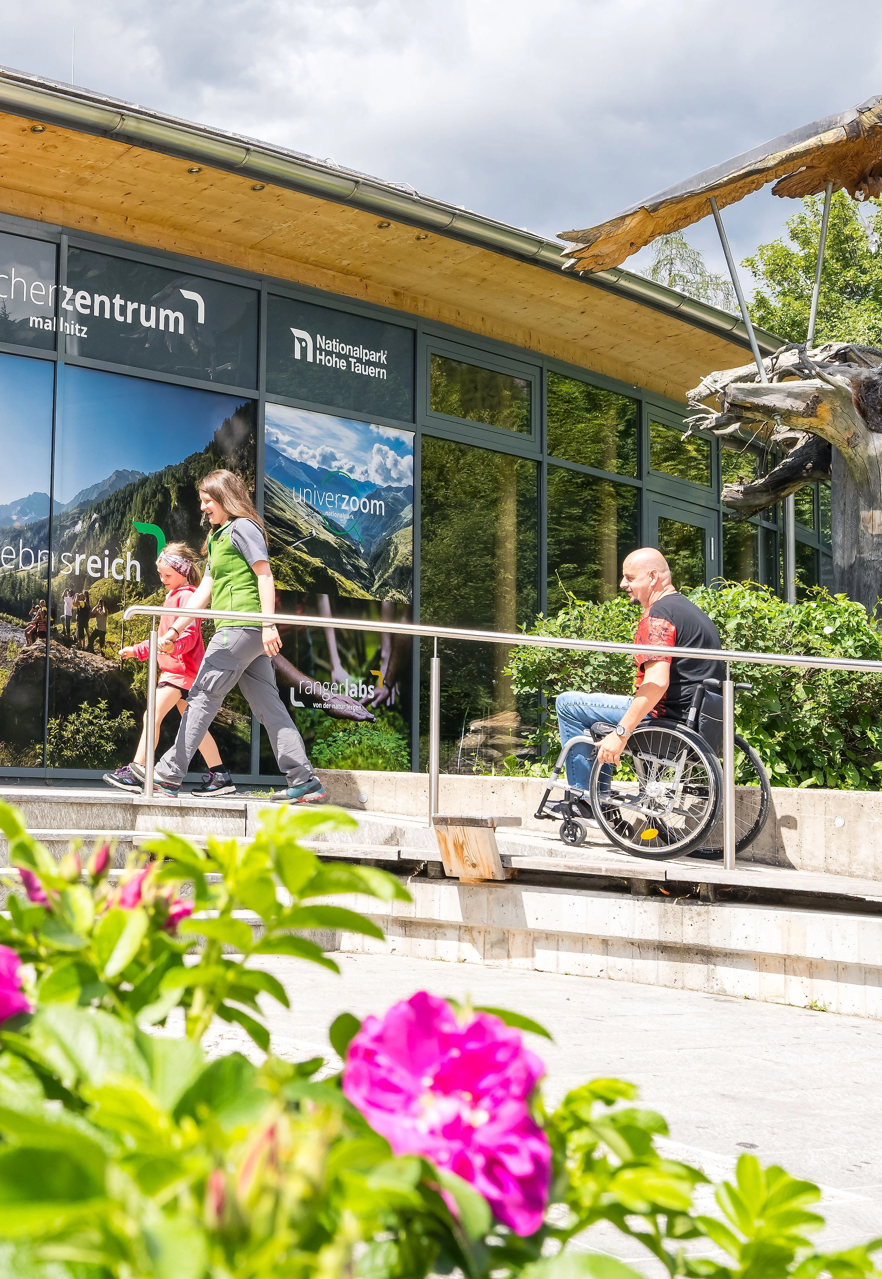 Besucherzentrum in Mallnitz, Kärnten, Österreich Nationalpark Besucherzentrum in Mallnitz, Kärnten, Österreich